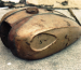 Before and After………..B.S.A. petrol tank