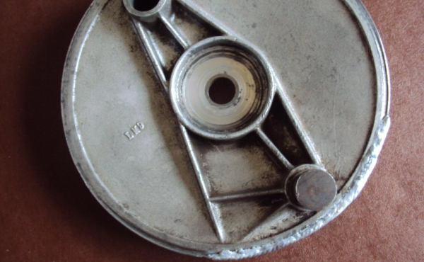 Brake plate repair