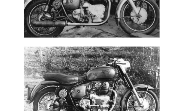 Royal Enfield before and after